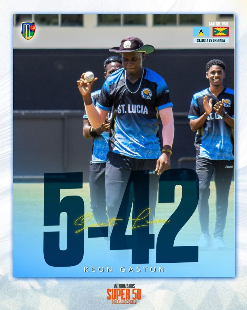 keon gatson performance at windwards super 50